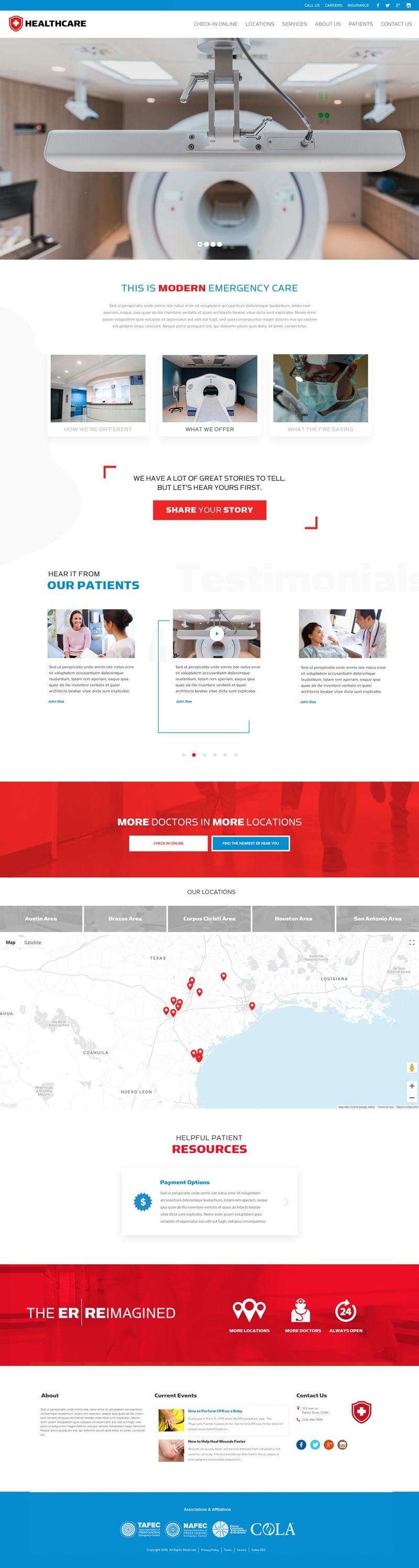 Healthcare Website